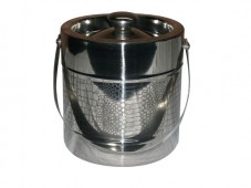 Stainless Steel Ice Bucket Double Wall 15 x 15cm